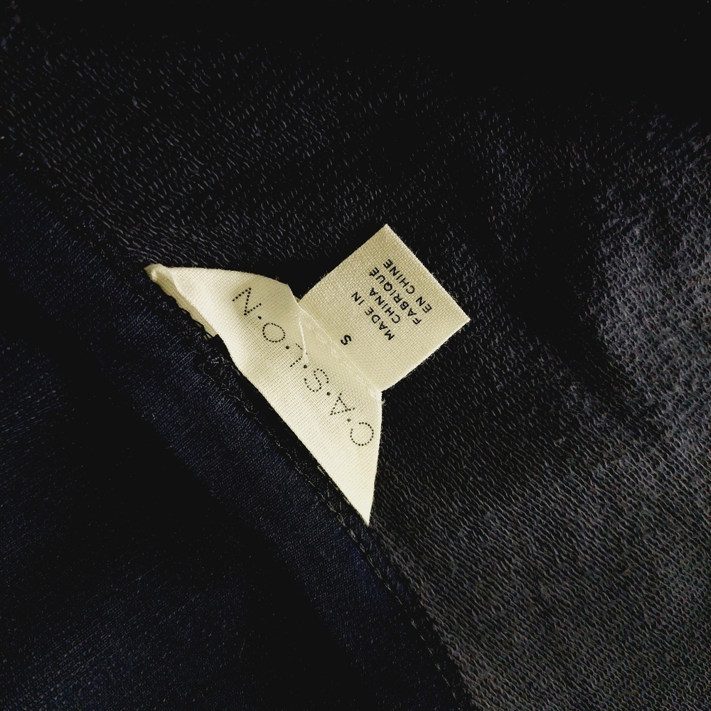 Caslon V-neck Knit Midi Dress Navy - Picture 6 of 7
